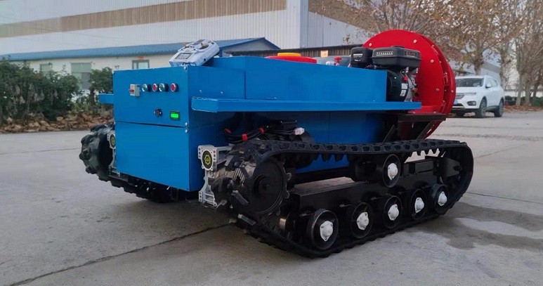 艾思捷蝸輪減速機(jī)在履帶車(chē)上的應(yīng)用場(chǎng)景